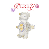 YVMIN尤目 果冻熊戒指透明小熊设计师款 情人节生日礼物