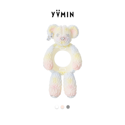 YVMIN尤目 硅胶手表熊手链手饰设计师生日礼物新品礼物女生