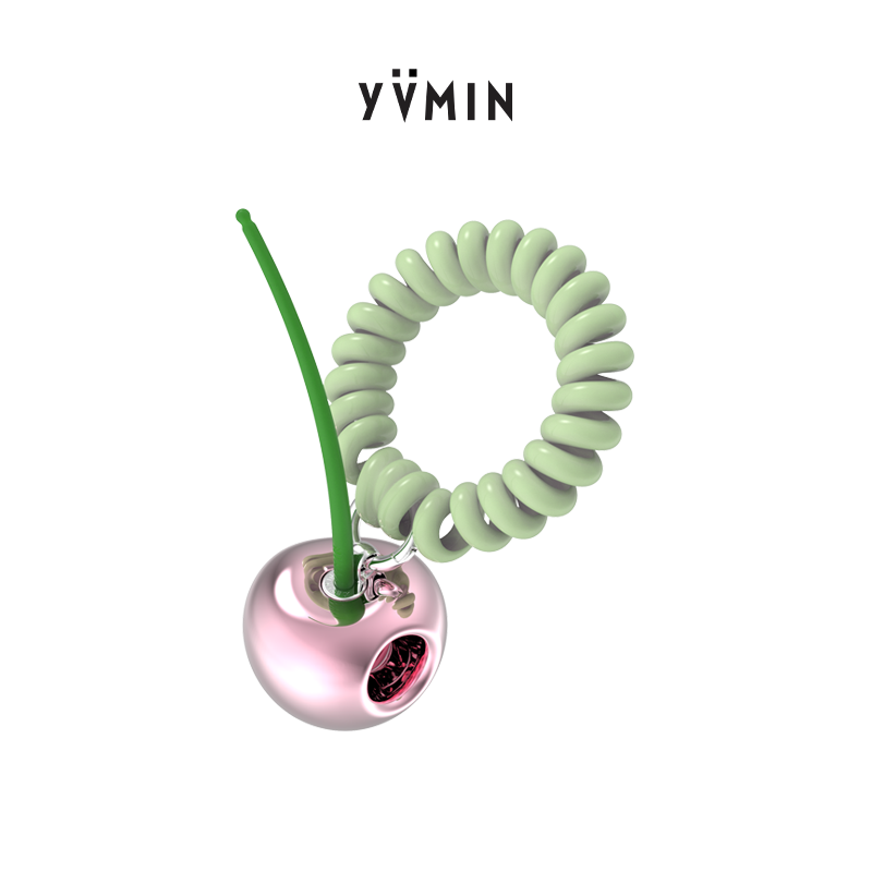 YVMIN尤目巨型彩色樱桃头绳