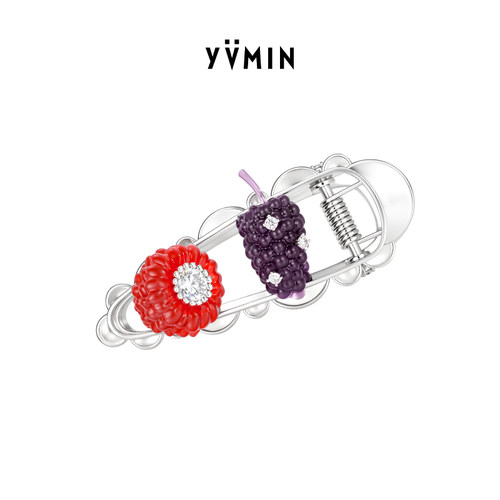 YVMIN尤目 水果发夹刘海夹发卡设计师生日礼物新品礼物女生