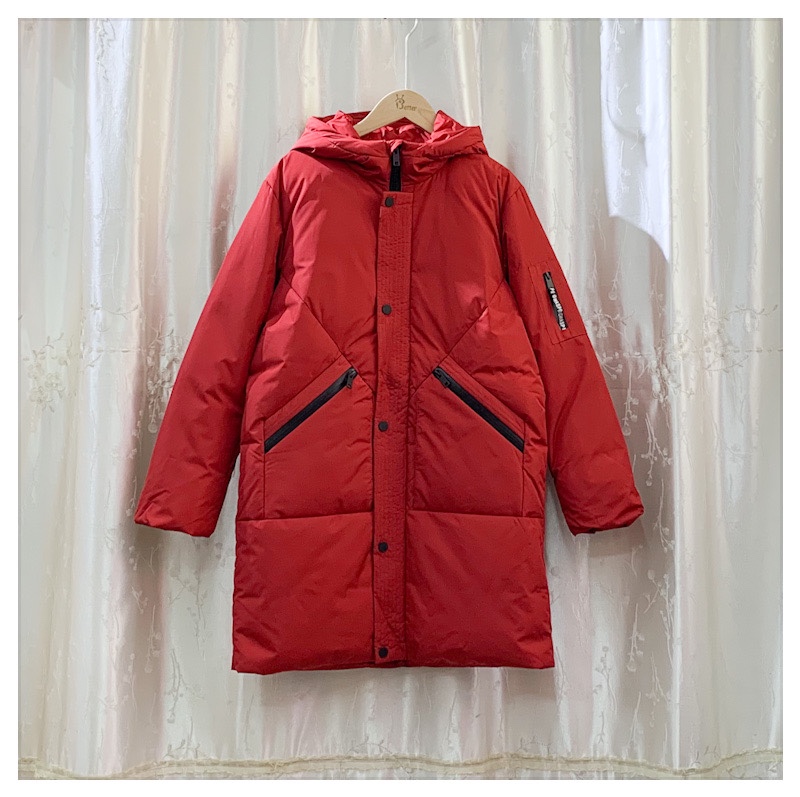 清仓仅一件 品牌童装61580冬季男童中长款羽绒服150 码