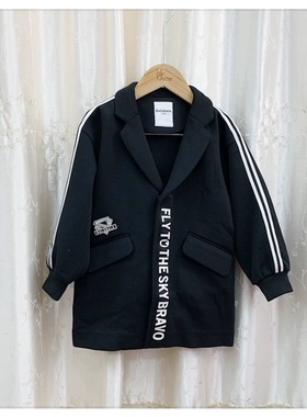 清仓 品牌童装折扣61103 儿童男童春秋上衣 外套 西服120-140码