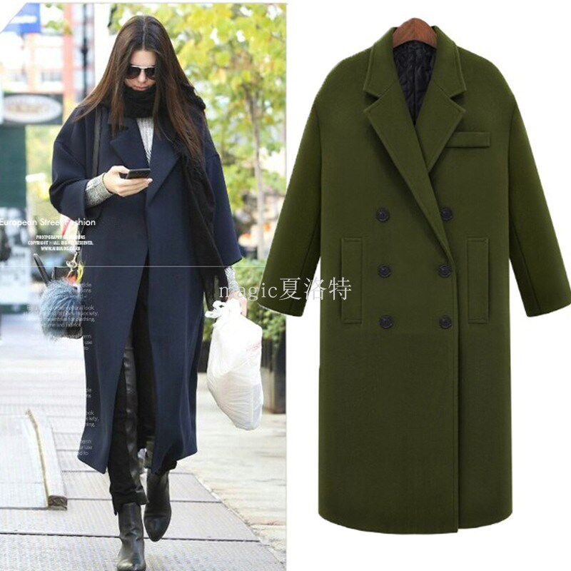 Ladies Winter Long Woolen Coats Autumn Women Jacket Coat2018in the Women's clothing/Boutique , Woolen jacket  category - from Buy2taobao.com to provide professional Taobao agent buy service