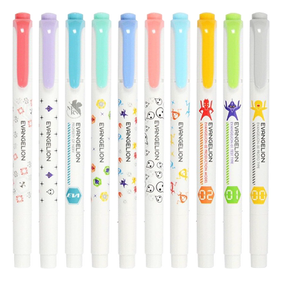 斑马wkt7荧光笔福音战士eva