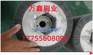 PCD刀具钝化钻石丝毛刷 杜邦刷丝金属抛光轮 组合加密除毛刺毛刷