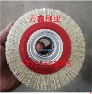 杜邦刷丝金属抛光轮 不锈钢去毛刺毛刷轮 刀具钝化钻石刷丝毛刷