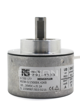 亨士乐原装现货RS58-O2500EK.42KB增量旋转编码器2500脉冲