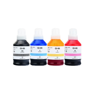GX5080喷墨打印机墨水墨仓式 GX6080 86墨水GX7080 适用佳能GI
