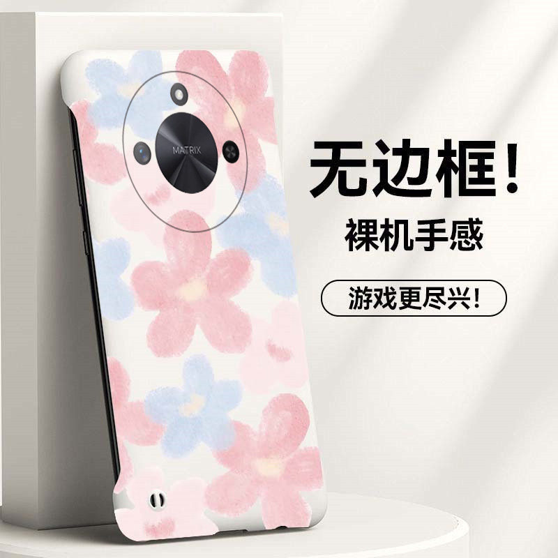 简约花朵适用华为mate70手机壳mate60pro无边框mate50e散热mate40新款mate30半包20x超薄硬防摔保护套男女5g,3C数码配件,手机保护套/壳,淘宝优惠券,粉丝福利购,淘宝优惠卷