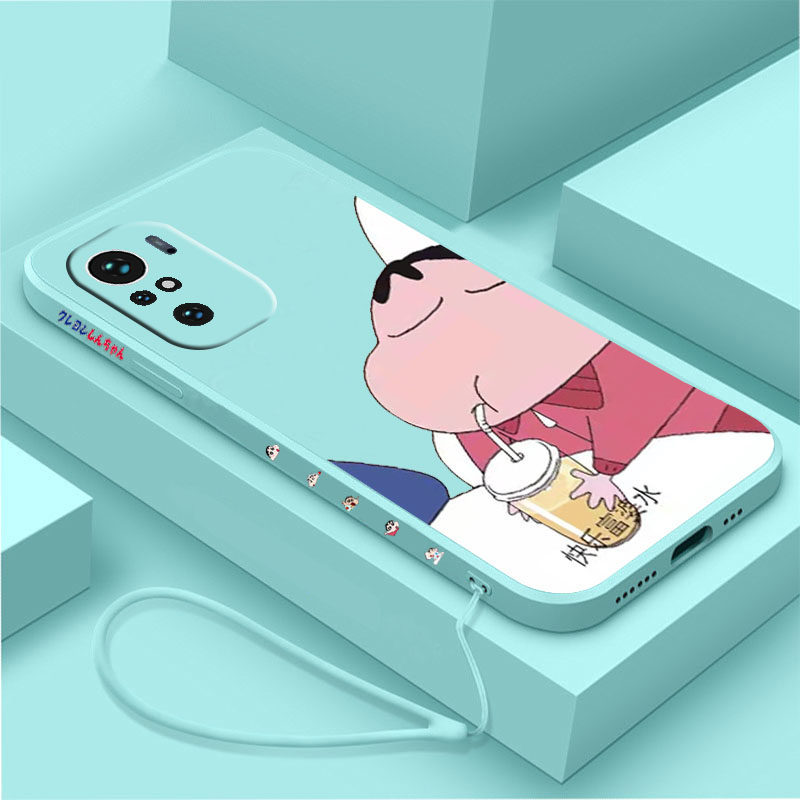 快乐富婆水红米note10手机壳送挂绳note10pro蜡笔小新红米k40游戏版液态硅胶K40pro软壳卡通全包超薄女款情侣,3C数码配件,手机保护套/壳,淘宝优惠券,粉丝福利购,淘宝优惠卷