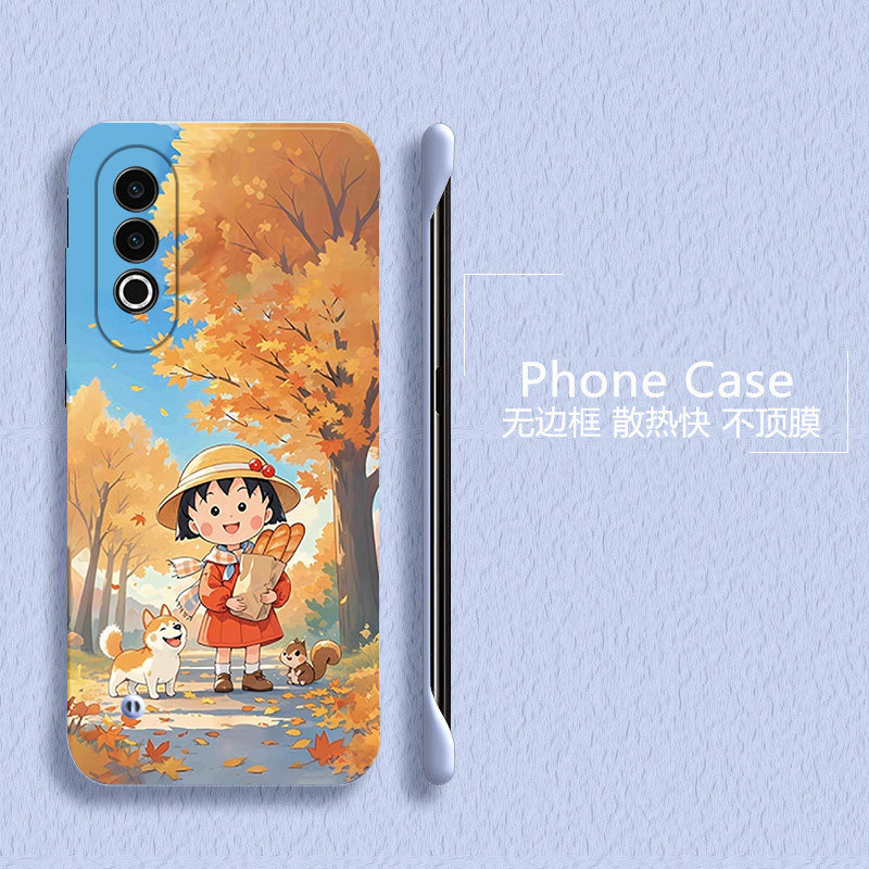 樱桃小丸子适用oppok12手机壳a97无边框k12s散热新款a95半包a5薄5g硬a58防摔a58x新品a1pro男a96女a5pro套,3C数码配件,手机保护套/壳,淘宝优惠券,粉丝福利购,淘宝优惠卷