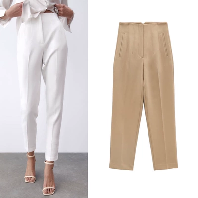 Zara High Wasted Pants