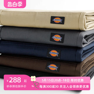 美版正品 Dickies迪克斯85283工装裤男士宽松直筒街头滑板长裤潮