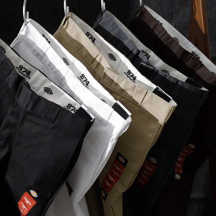 美版正品 Dickies874宽松直筒工装裤美式嘻哈休闲裤潮流滑板长裤