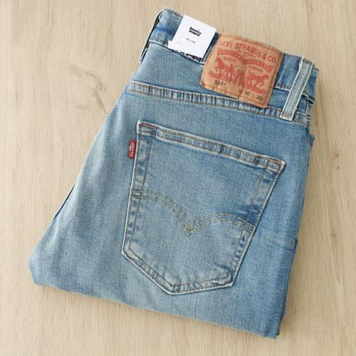 Levis李维斯514牛仔裤男低腰直筒