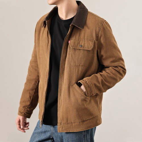 Levis李维斯Depot帆布夹克棉外套