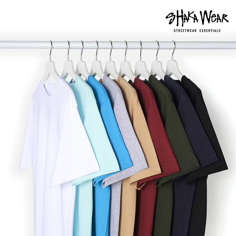 shakawear男士大码休闲短袖T恤