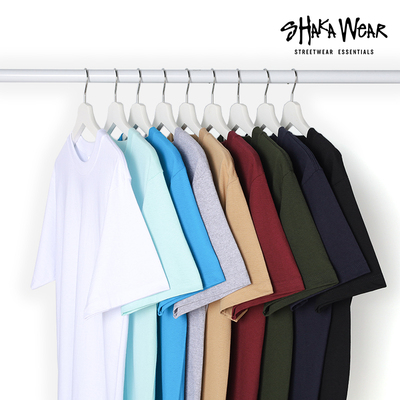 shakawear男士大码休闲短袖T恤