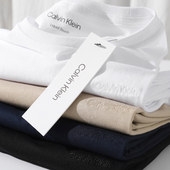 正品 新品 Calvin 圆领短袖 美版 夏季 Klein男士 T恤休闲百搭上衣时尚