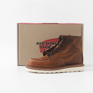Red Wing红翼美版潮牌头层牛皮高帮鞋经典运动休闲男士工装靴1907