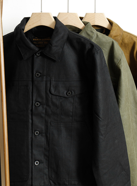 Filson Cruiser巡洋舰重磅油蜡帆布工装夹克美式黄石风格短款外套