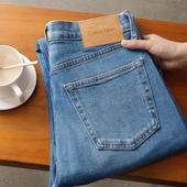 新品 正品 40TM748 JEANS男款 水洗直筒牛仔裤 Calvin Klein浅蓝色CK