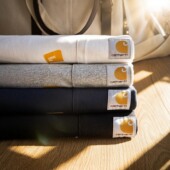 Carhartt卡哈特宽松工装 秋 重磅潮牌情侣短袖 口袋圆领长袖 T恤美式