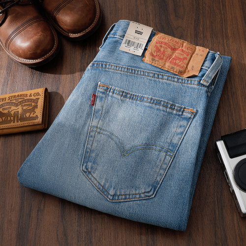 Levis李维斯501美式复古牛仔裤男