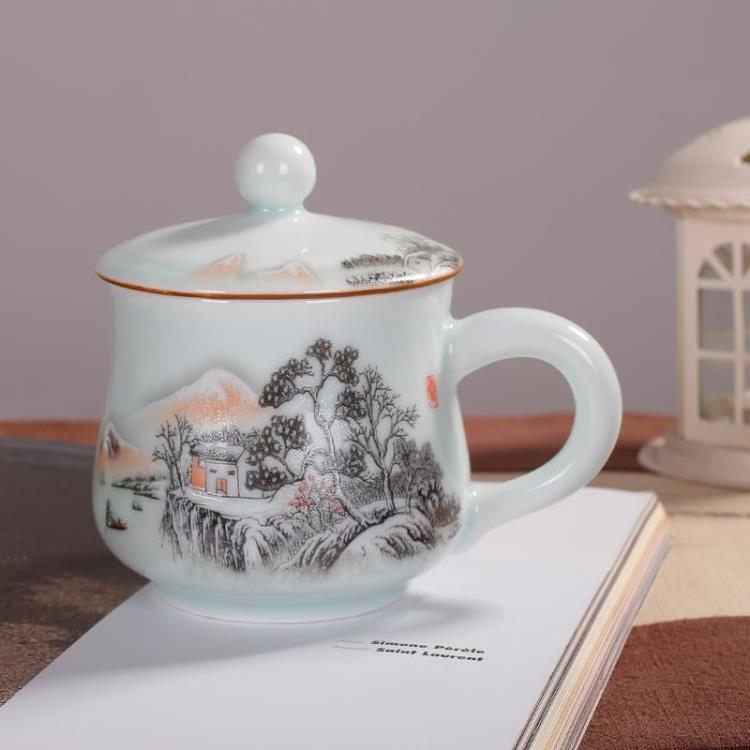 創(chuàng)意個(gè)性可愛陶瓷杯子水杯情侶馬克杯咖啡牛奶杯帶蓋活動(dòng)禮品包郵