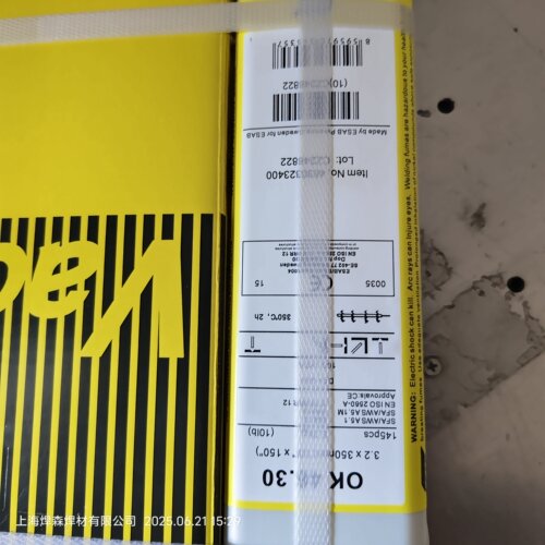 瑞典伊萨/ESAB OK46.27金红石碳钢焊条E6013/薄板E 38 0R12焊接