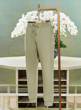 Aura-Pima卫裤男女同款休闲松紧腰裤子宽松情侣Allen Xie艾伦谢