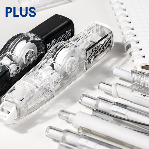 正版授权普乐士透明修正带