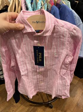 【国内现货】日本正品Polo拉夫劳伦儿童衬衫长袖卫衣外套不可退换