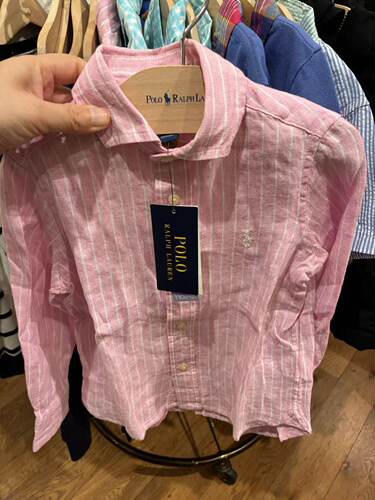 【国内现货】日本正品Polo拉夫劳伦儿童衬衫长袖卫衣外套不可退换