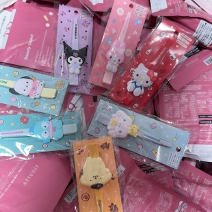 【国内现货】日本正品三丽鸥sanrio长发夹一字夹kt库洛米美乐蒂