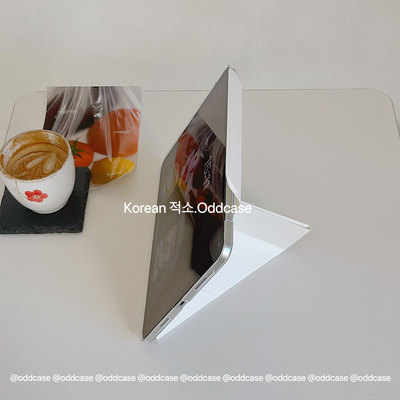 无笔槽款/牛奶泡泡白色ipad壳