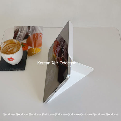 无笔槽款/牛奶泡泡白色ipad壳