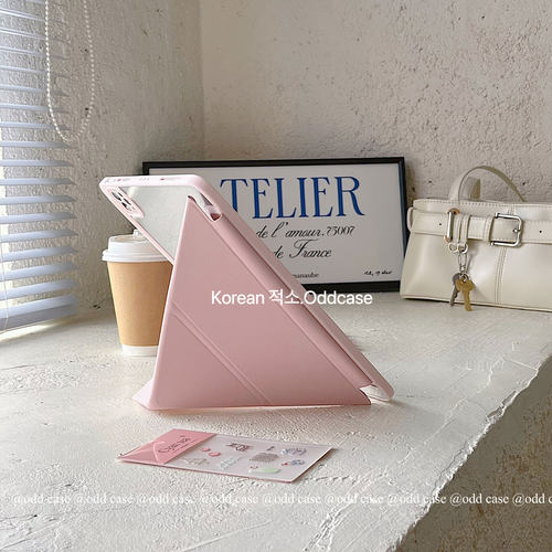 「Y＋3折翻盖蔷薇粉」ipad保护套
