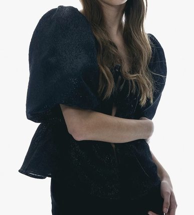 外贸单H家亮丝高品质法式复古气质收腰显瘦百搭短袖女优雅连衣裙