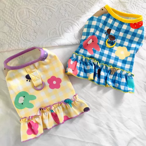 Мягкая и милая юбка для домашних животных, чтобы вытащить веревку плюшевые бишон медвежь