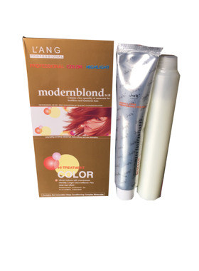 一枝花 染发剂 黑色 彩色染膏大盒380ml 栗棕 葡萄紫 自然黑