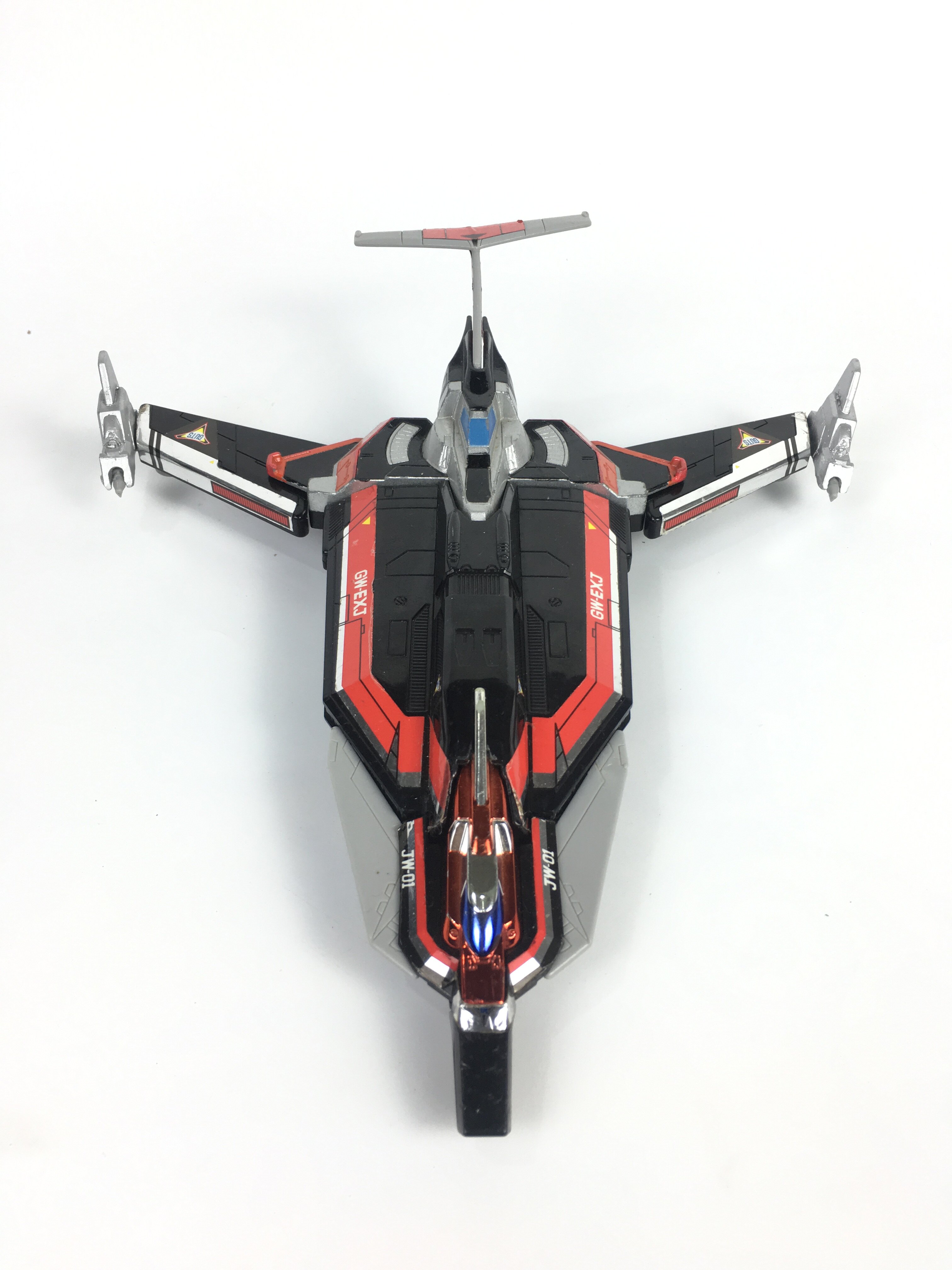 万代正品迪迦奥特曼飞机胜利飞燕exj战斗机 可分离稀有品日版现货