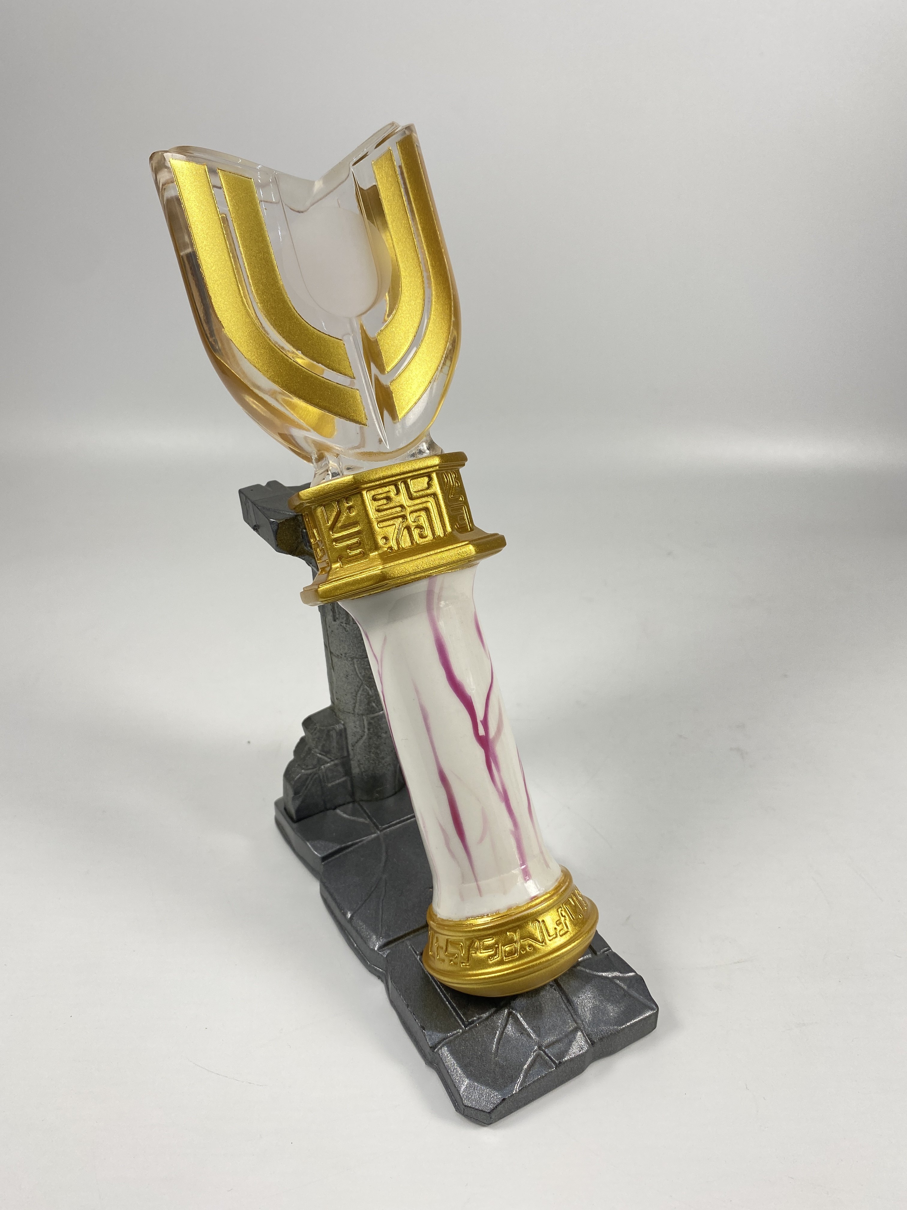 上色成品迪迦奥特曼神光棒变身器水晶神光棒实心材质不可开合