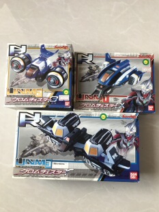 日版全新未拆封奈克瑟斯奥特曼夜袭队飞机铬金切斯特三合一战机