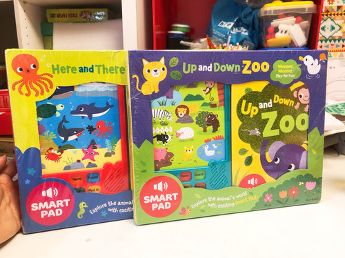 美乐动物园海底世界海洋主题发声图册学习机早教认知游戏