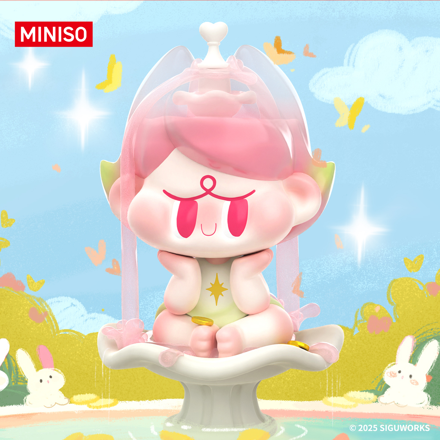 MINISO名创优品气宝AngryAimee完整的我系列手办盲盒周边摆件可爱