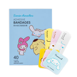 40片 创口贴组合装 MINISO名创优品Sanrio Characters经典