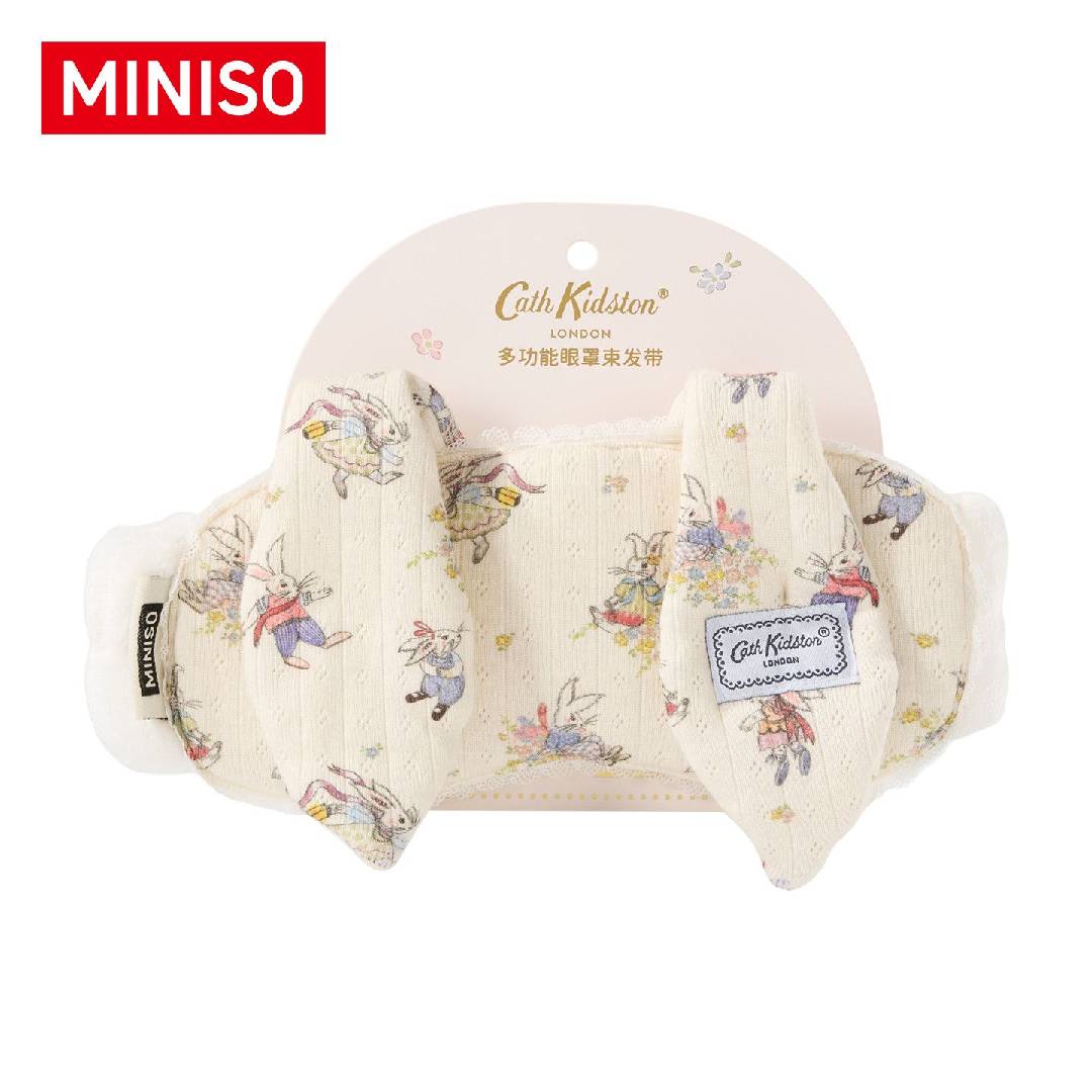 MINISO名创优品Cath Kidston花园工坊多功能眼罩束发带洗脸专用图片
