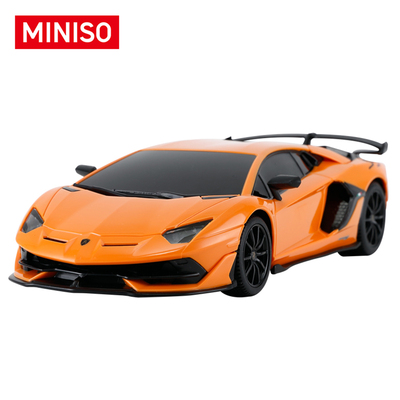 MINISO名创优品1:24兰博基尼SVJ遥控车模型遥控跑车生日礼物男孩