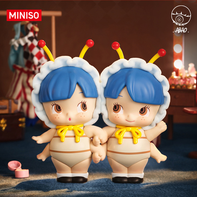 MINISO名创优品ABAO花间协奏曲系列手办盲盒周边可爱装饰摆件礼物